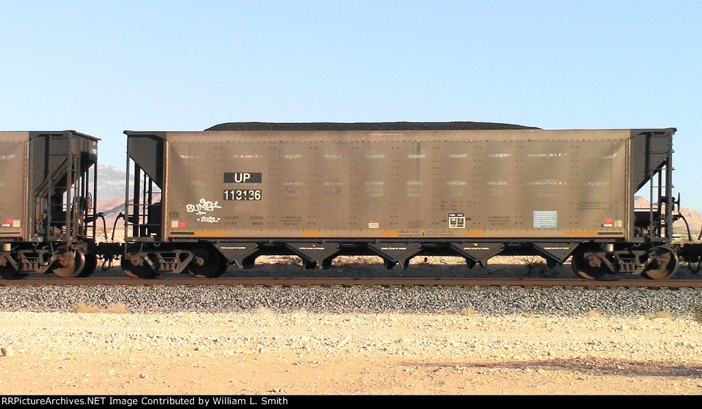 WB Loaded Coal Hooper Frt at Erie NV W-Pshr -26